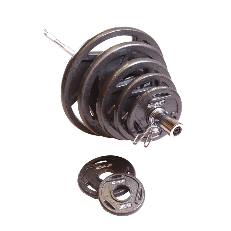 CAP Barbell 300 lb Olympic Weight Set
