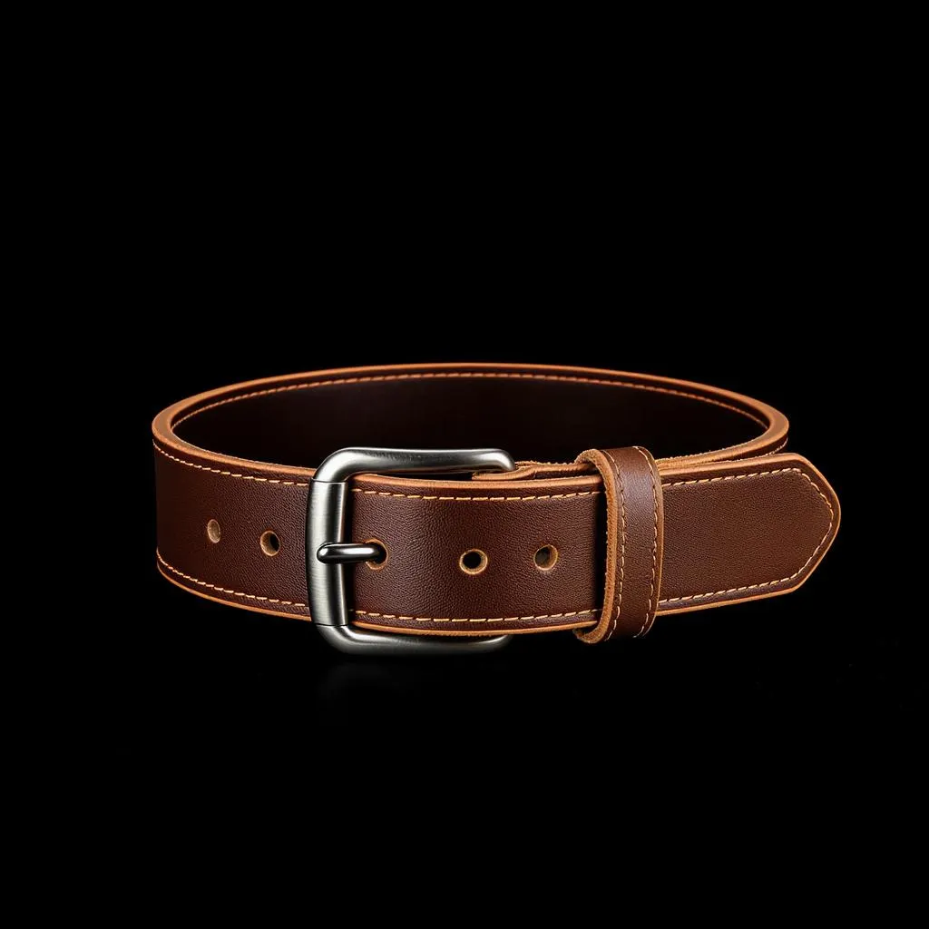 Dark Iron Fitness Genuine Leather Lifting Belt