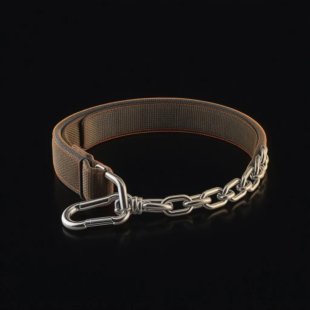 Iron Bull Strength Dip Belt with Chain