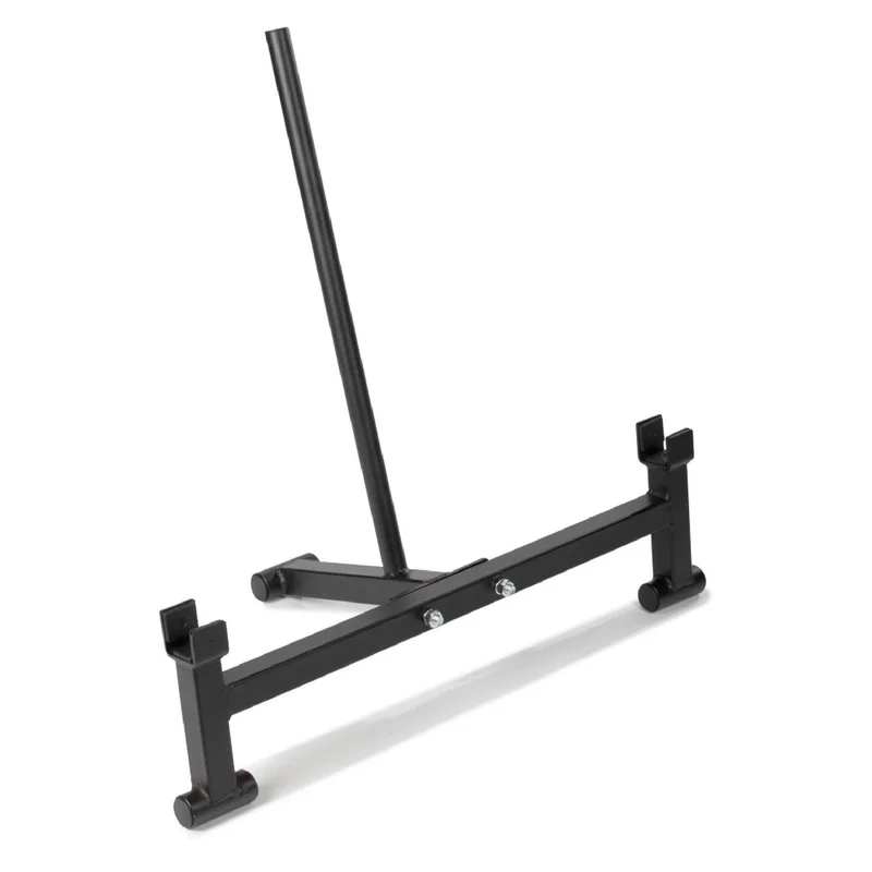 Titan Fitness Mini Deadlift Barbell Jack Stand, 600 LB Capacity, Elevated Lift for Easy Loading and Unloading Barbell Weight Plates, Weight Training, Deadlift Exercises, Powerlifting, Home Gym