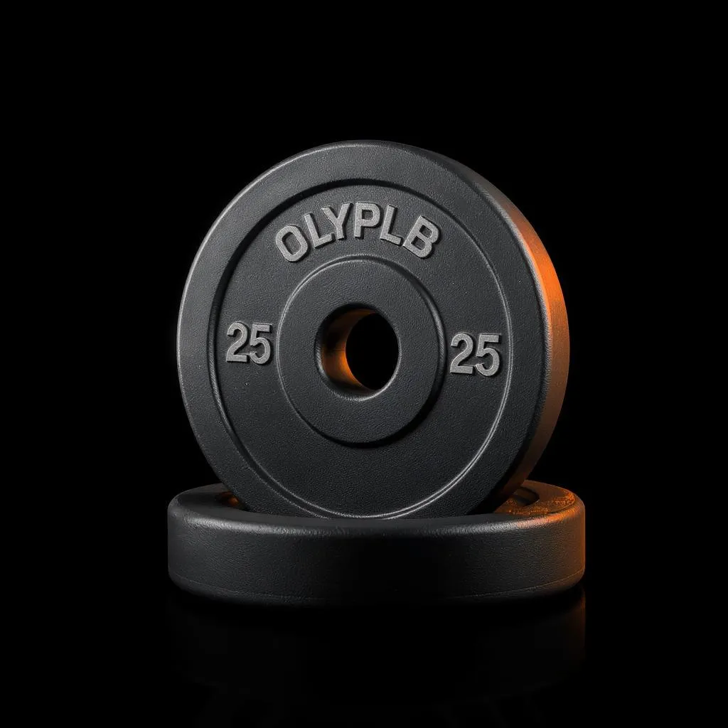 Yes4All Olympic Cast Iron Weight Plates (Pair)