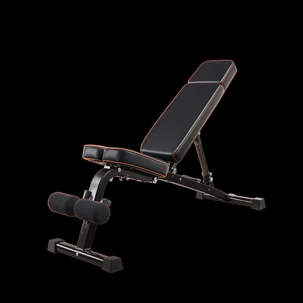 Yes4All Adjustable Weight Bench with Rack, 800lbs with Leg Extension & Preacher Curl